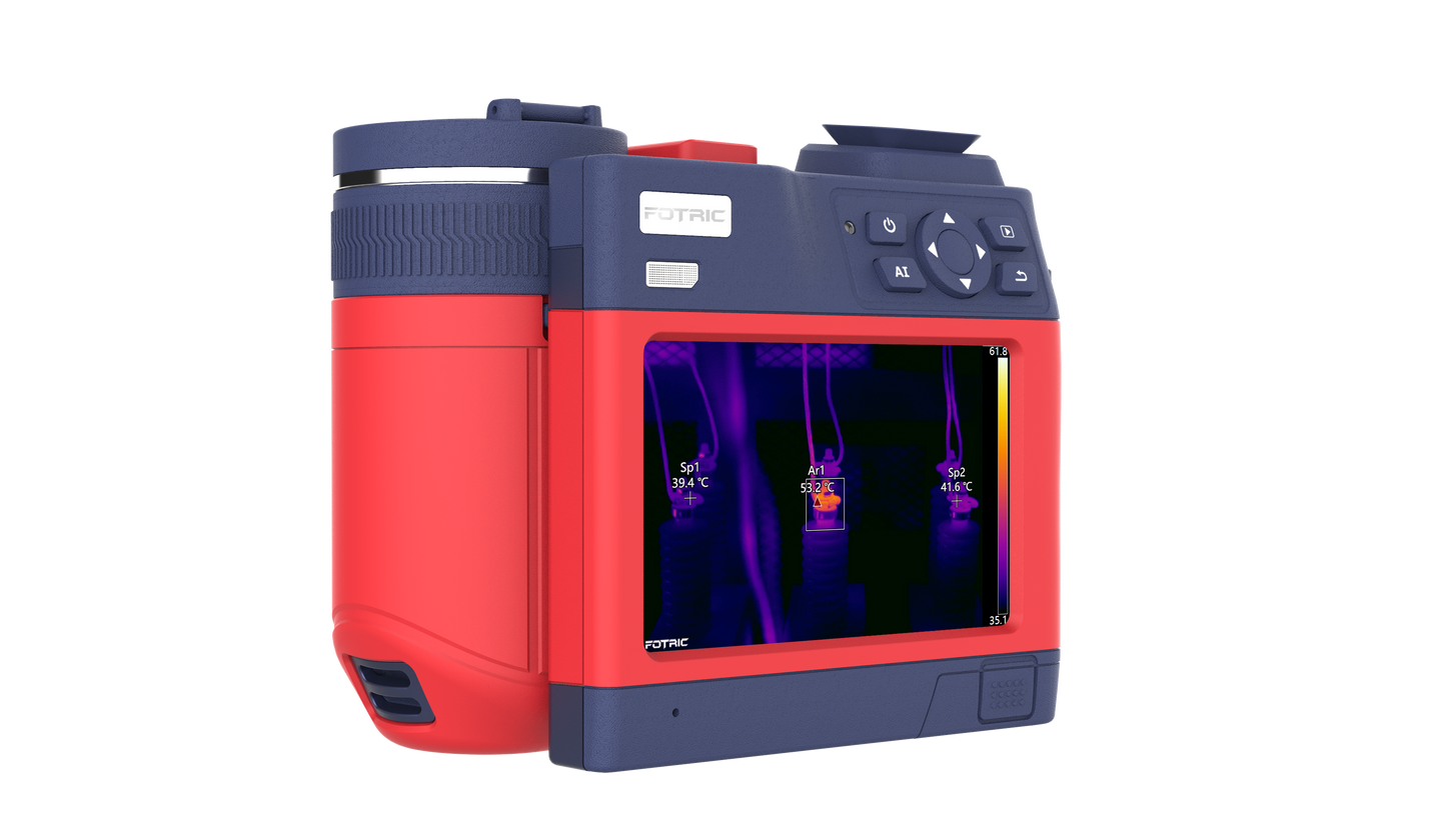 FOTRIC P4 Thermal Camera 320 x 240 Infrared Pixel 30Hz 5-inch Touchscreen 2 Digital Cameras