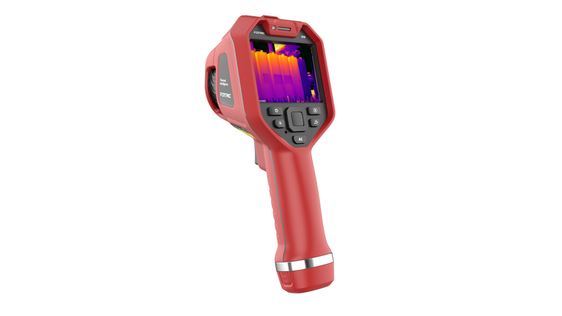 Fotric 326M Thermal Camera 30Hz 384x288 Infrared Pixels 1,202F 3.5-inch TouchScreen 8MP Digital Camera Adjustable Focus