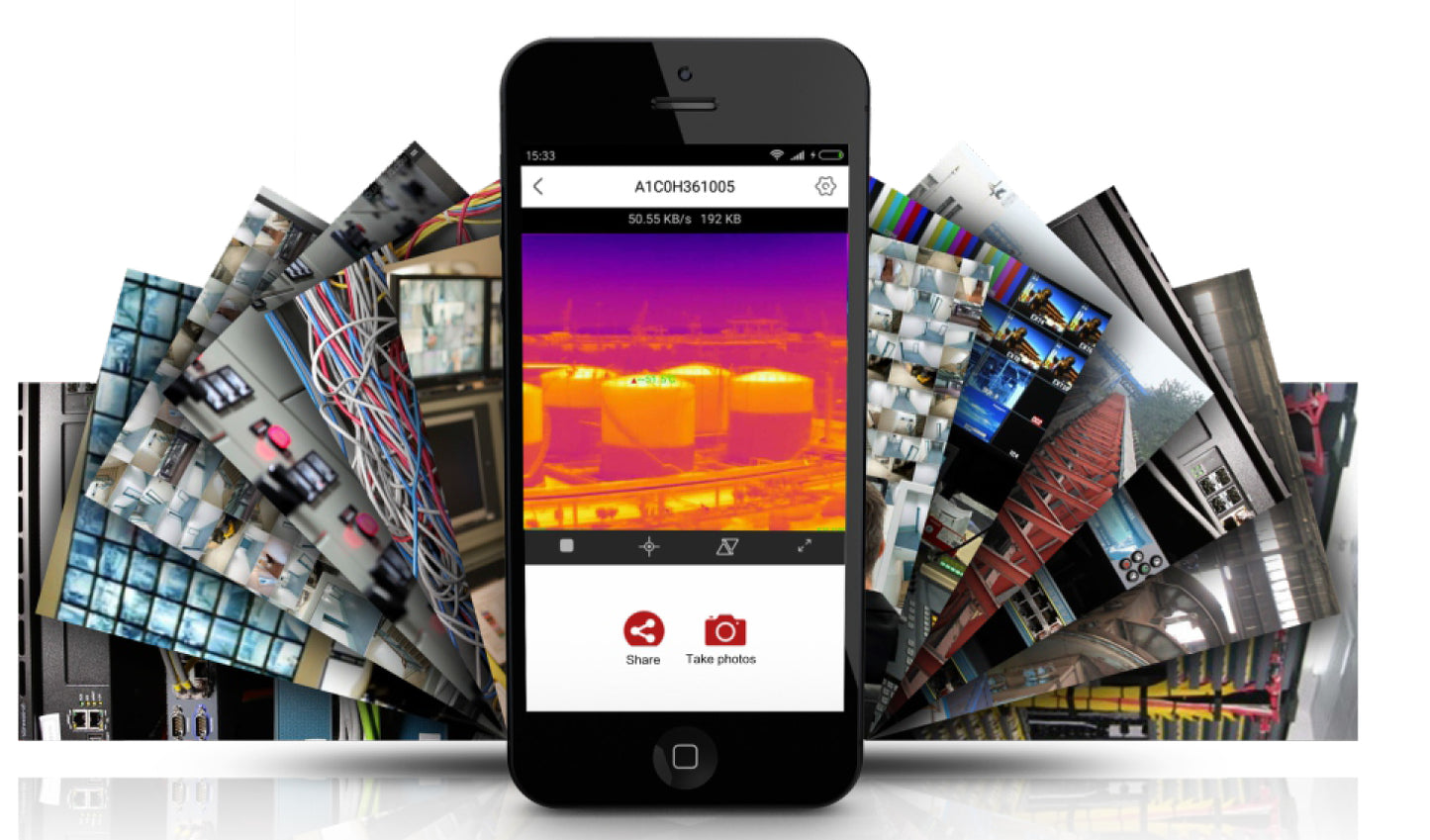 Fotric 123 IoT Cloud-Based Thermal Imaging Camera for Security and Early Fire Detection
