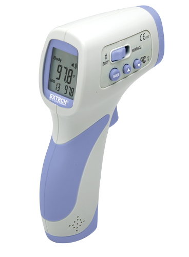 FDA 510(k) Cleared Extech IR200 Non-Contact FeverScan Forehead InfraRed Thermometer