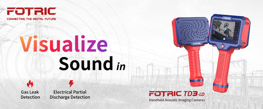 FOTRIC TD3-LD Acoustic Imaging Camera: Precision in Sound-Based Detection