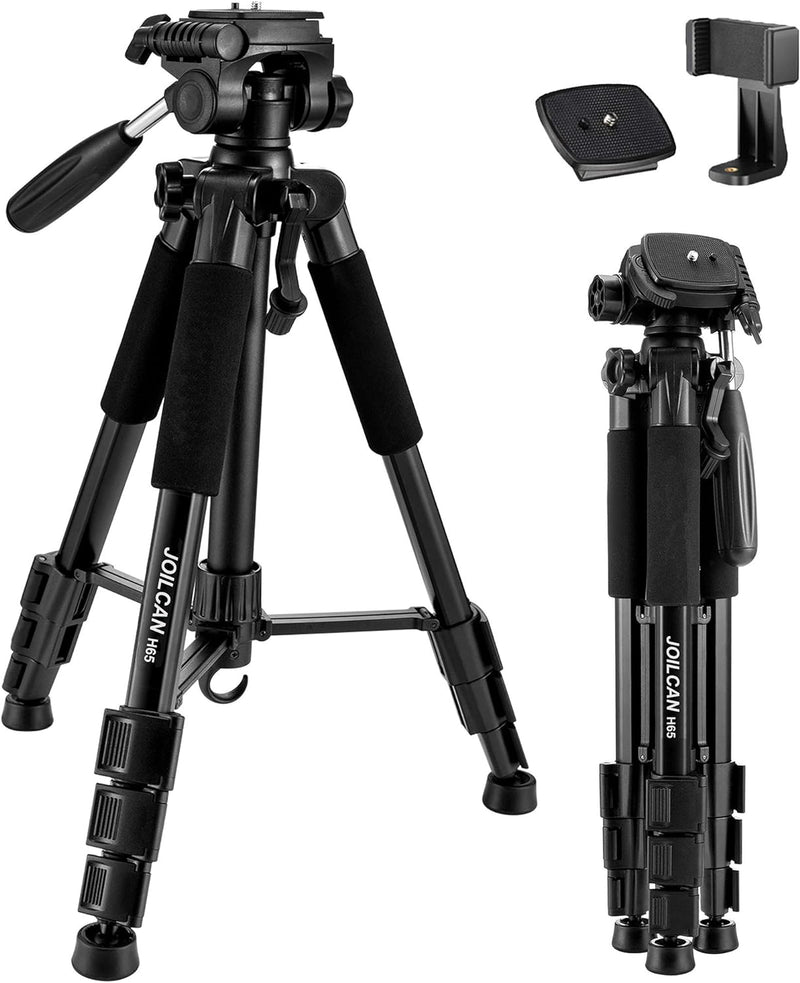 Tripod for Fotric 226B Aluminum 65" Max Height 3-Way Easy Pan