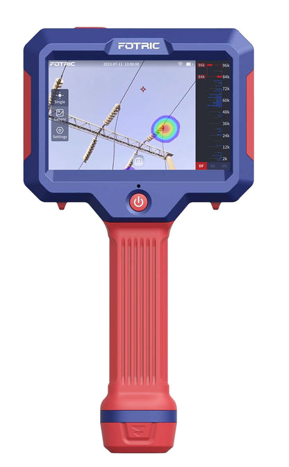 FOTRIC TD3-LD Acoustic Imager for Gas Leaks, Partial Discharges, and Mechanical Vibrations Detection 25FPS 5-inch Touchscreen 5MP Digital Camera