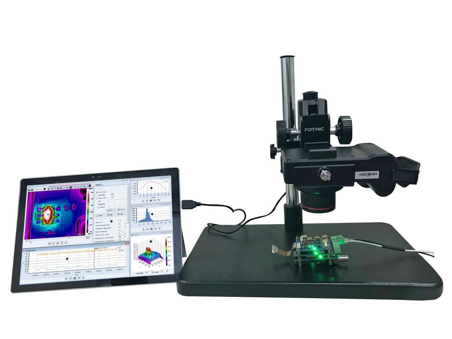 Fotric 222s Thermal Imaging Solution for Electronics Testing 80x80 Pixels FREE Software and SmartPhone