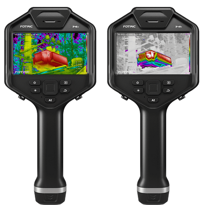 FOTRIC 347A Thermal Camera Artificial Intelligence with MagicThermal 480 x 360 Resolution 30Hz 25° Lens